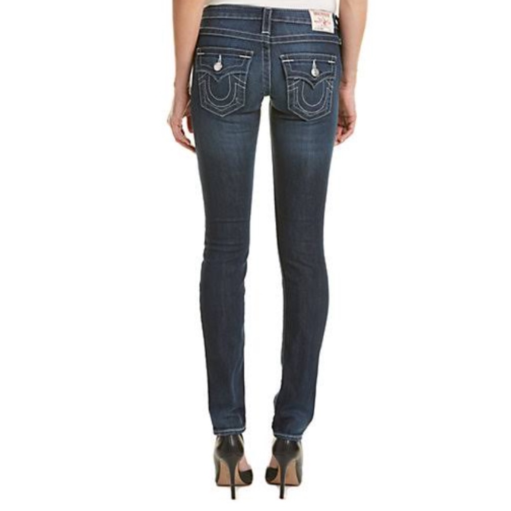 True Religion Skinny W/Flaps Lost Lagoon Jeans